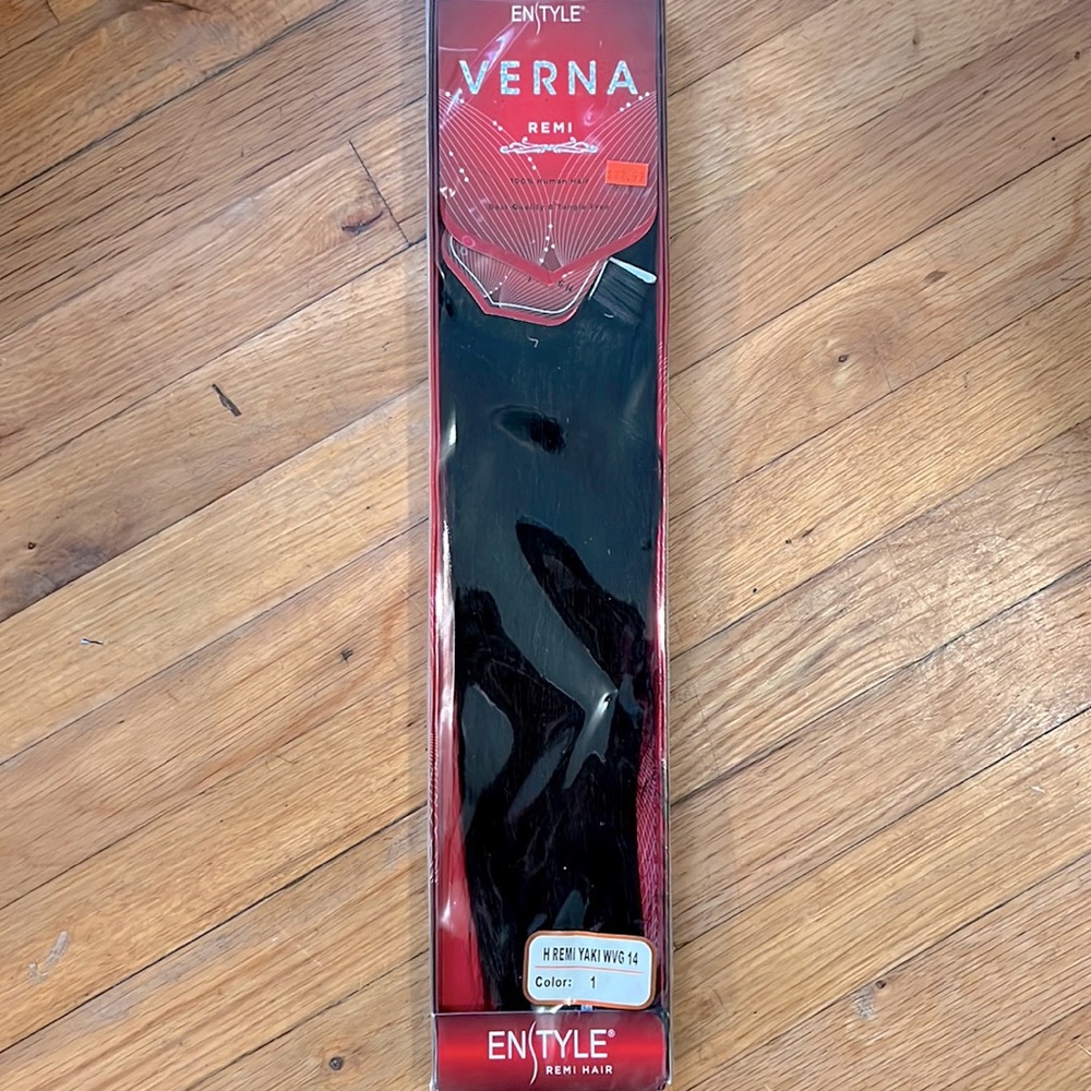 Remi Human Hair weft 14” color-1